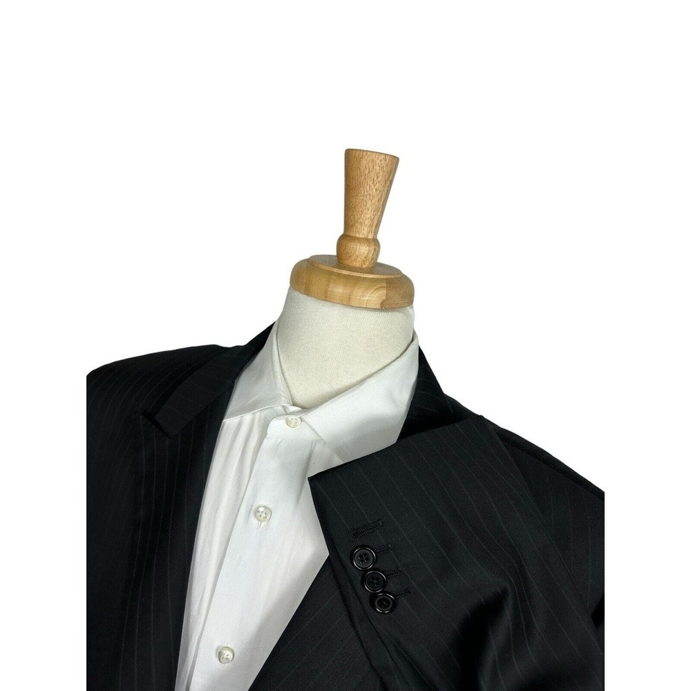 Hickey‎ Freeman Beacon Zegna Micronosphere Wool Mens Suit Size 50R 46X27 - Picture 3 of 10